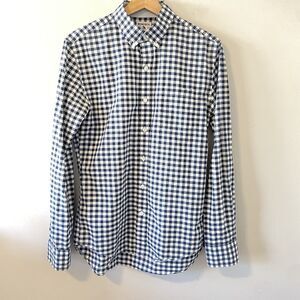 Bonobos Gingham Plaid Button Down Shirt Sz S Preppy Casual
